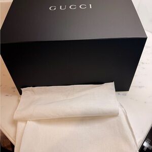 Gucci Black Box with Ribbon
